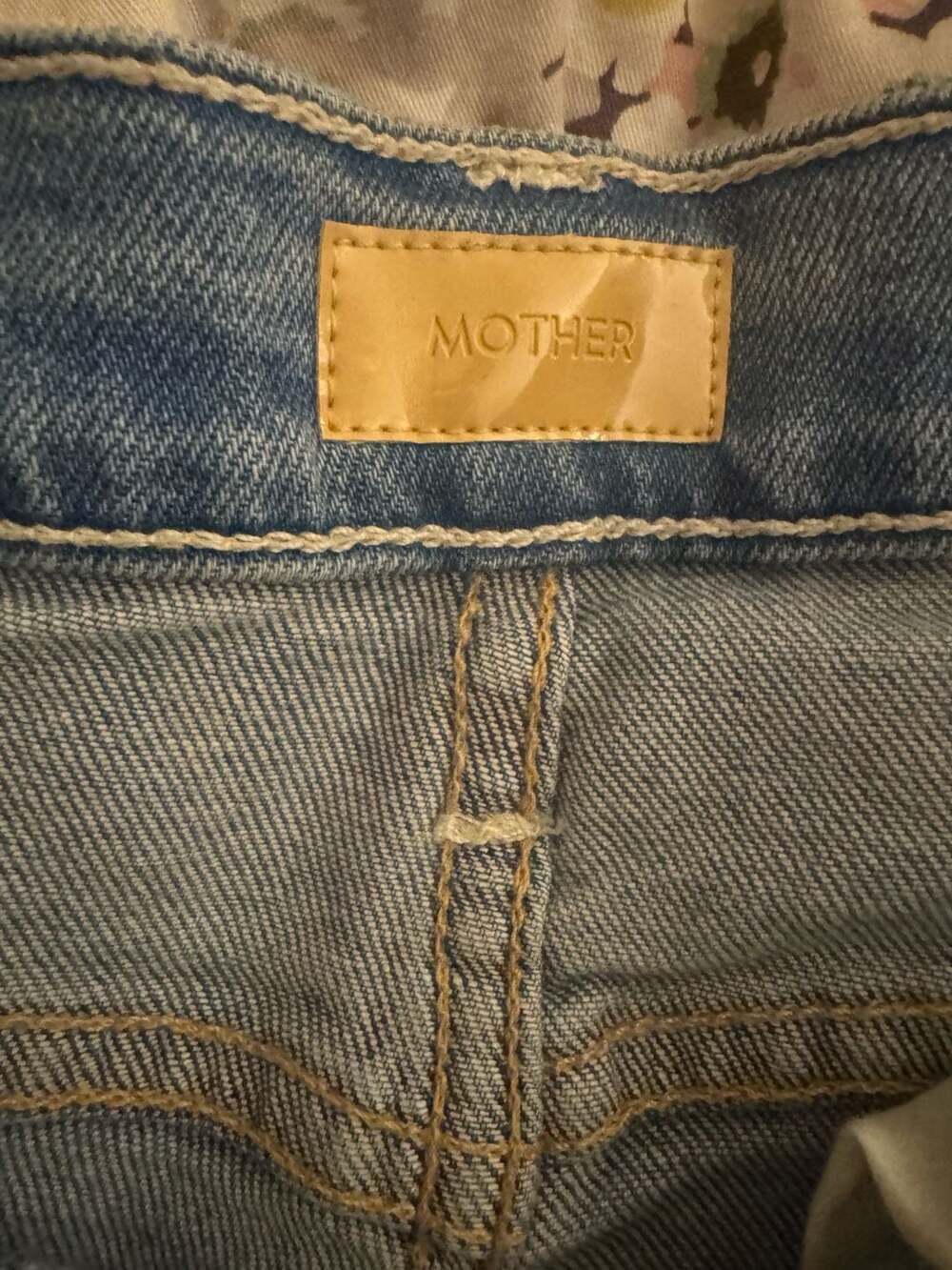 MOTHER Lil' Mother Jeans Size 28 P Petite Blue